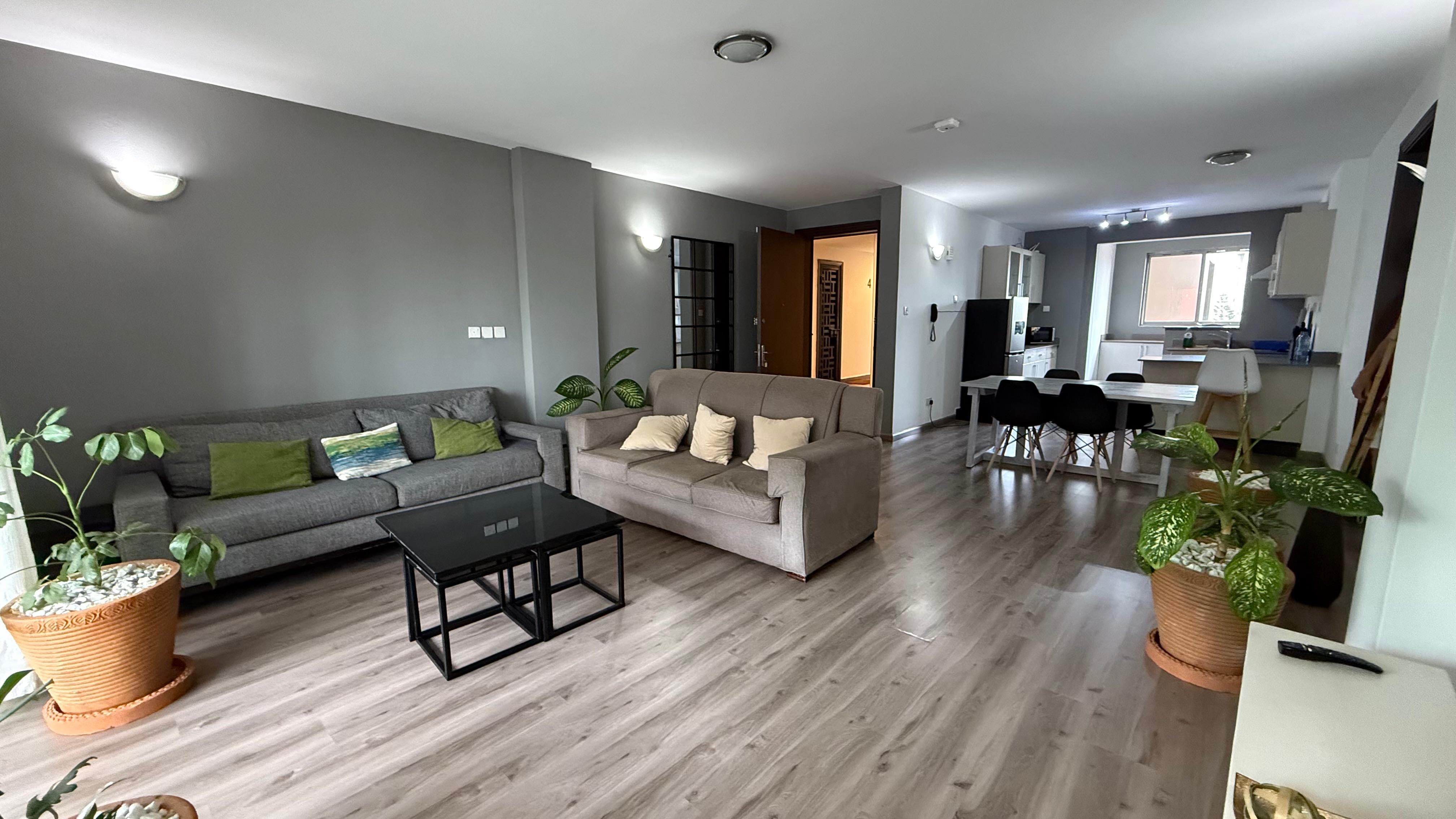 Fully Furnished 2 Bedroom Plus Dsq Apartment